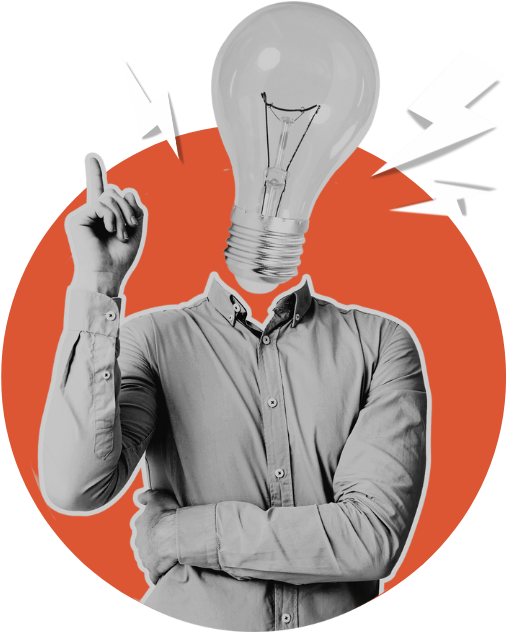 Bulb head with an idea